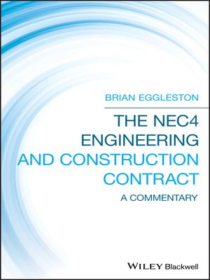 cover image of The NEC4 Engineering and Construction Contract